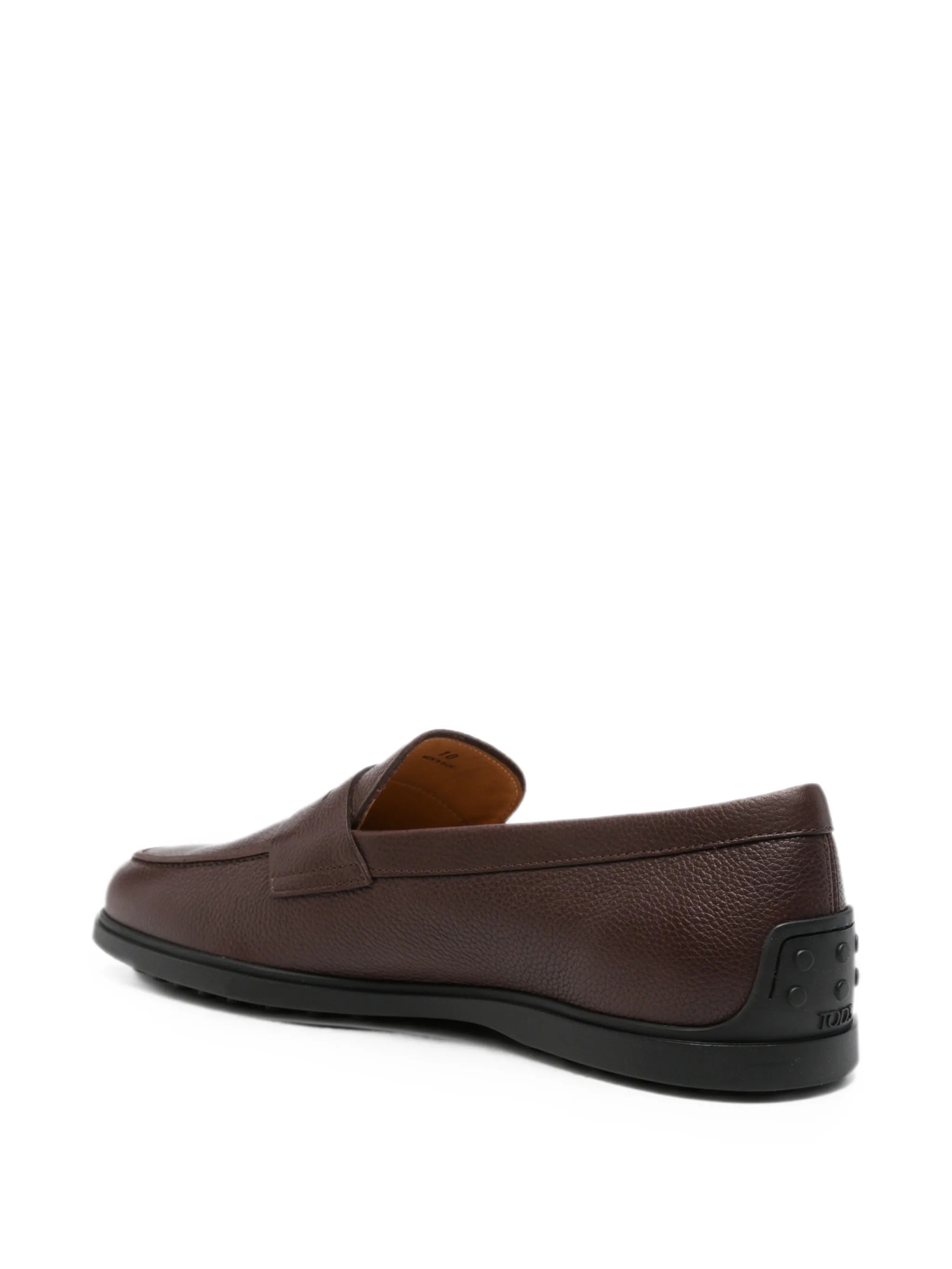 loafers in leather