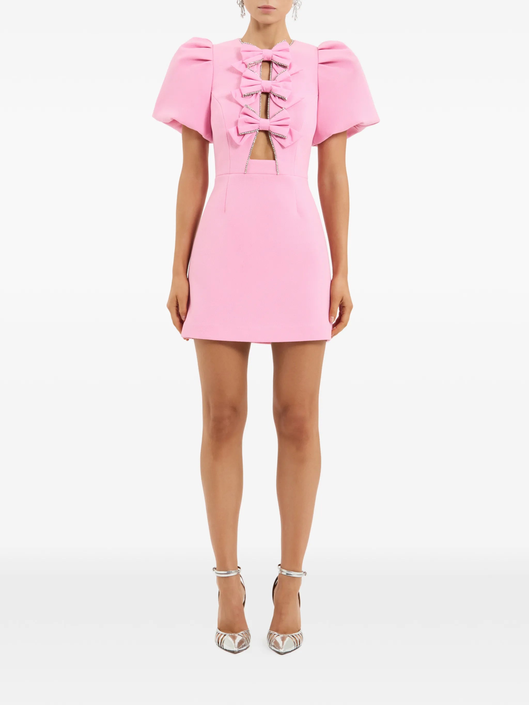 Precious Bow mini dress