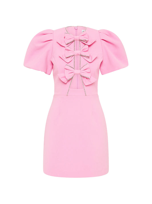 Precious Bow mini dress