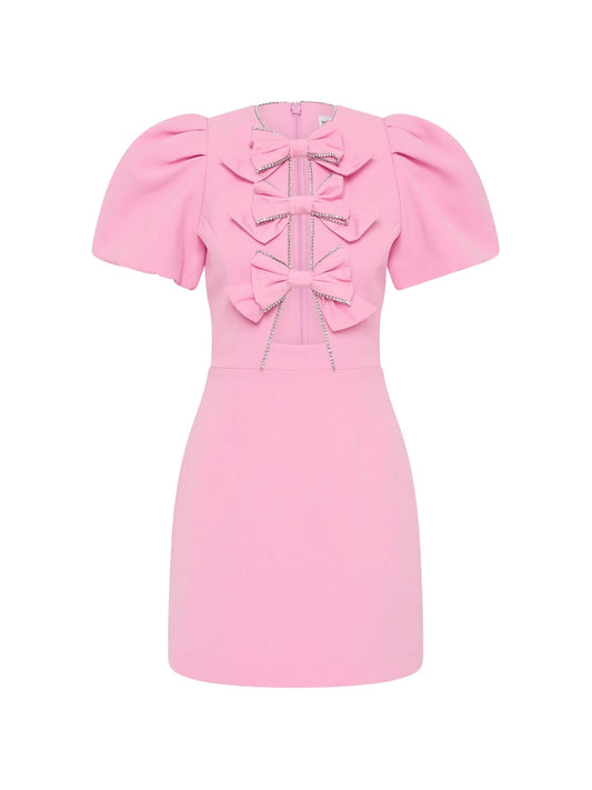 Precious Bow mini dress