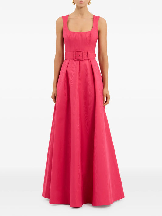 Rosalia belted gown
