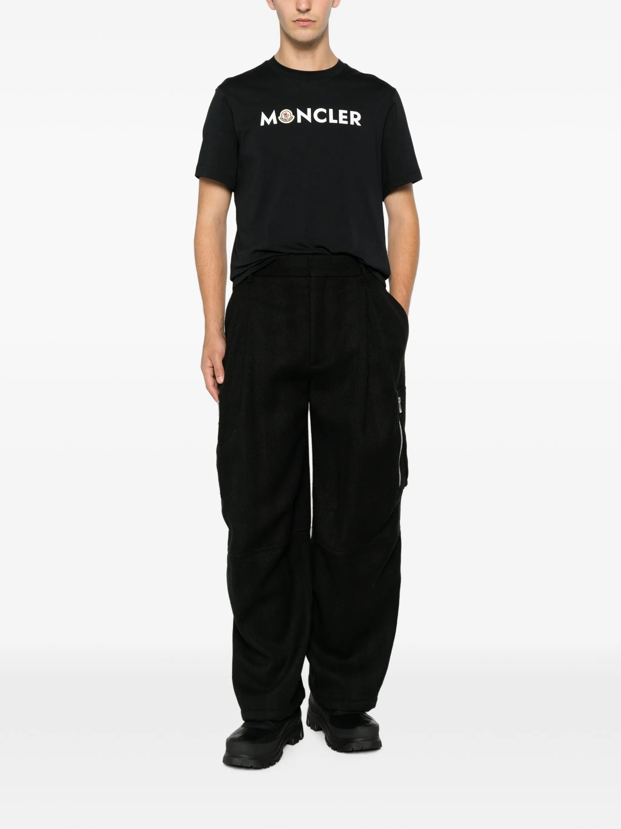 logo cotton T-shirt