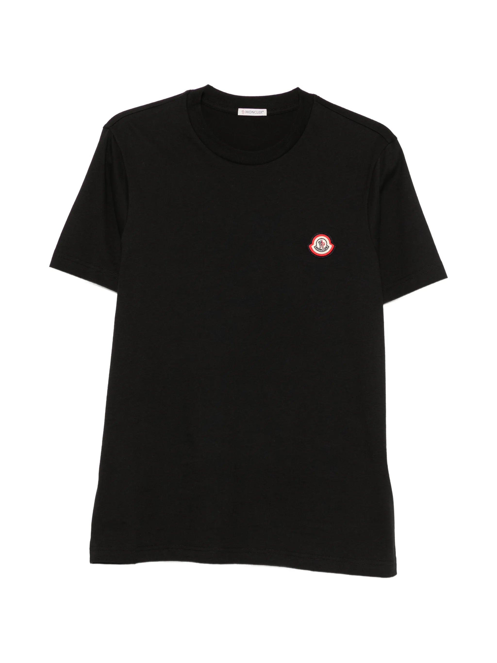 logo-patch crew-neck T-shirt