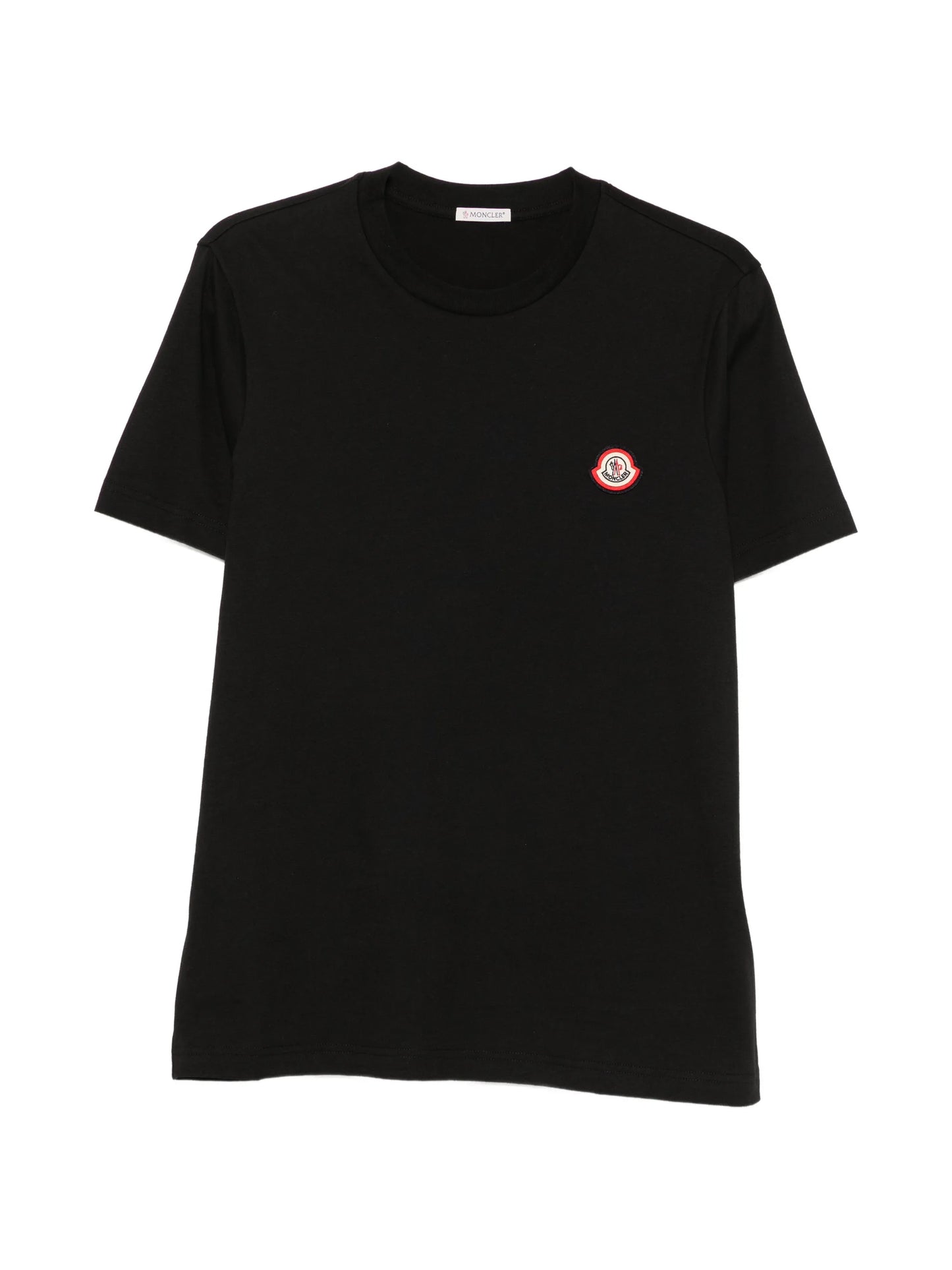 logo-patch crew-neck T-shirt