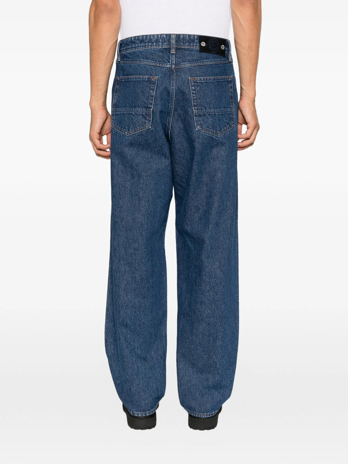 straight-leg jeans