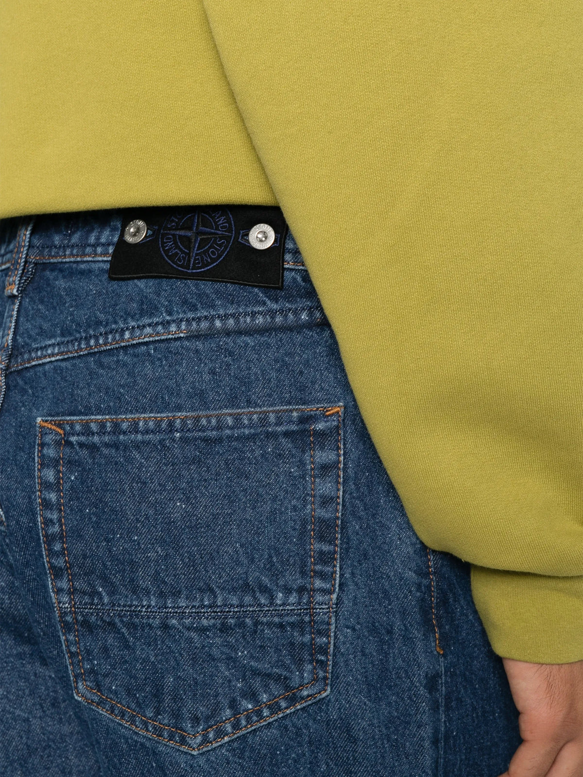straight-leg jeans