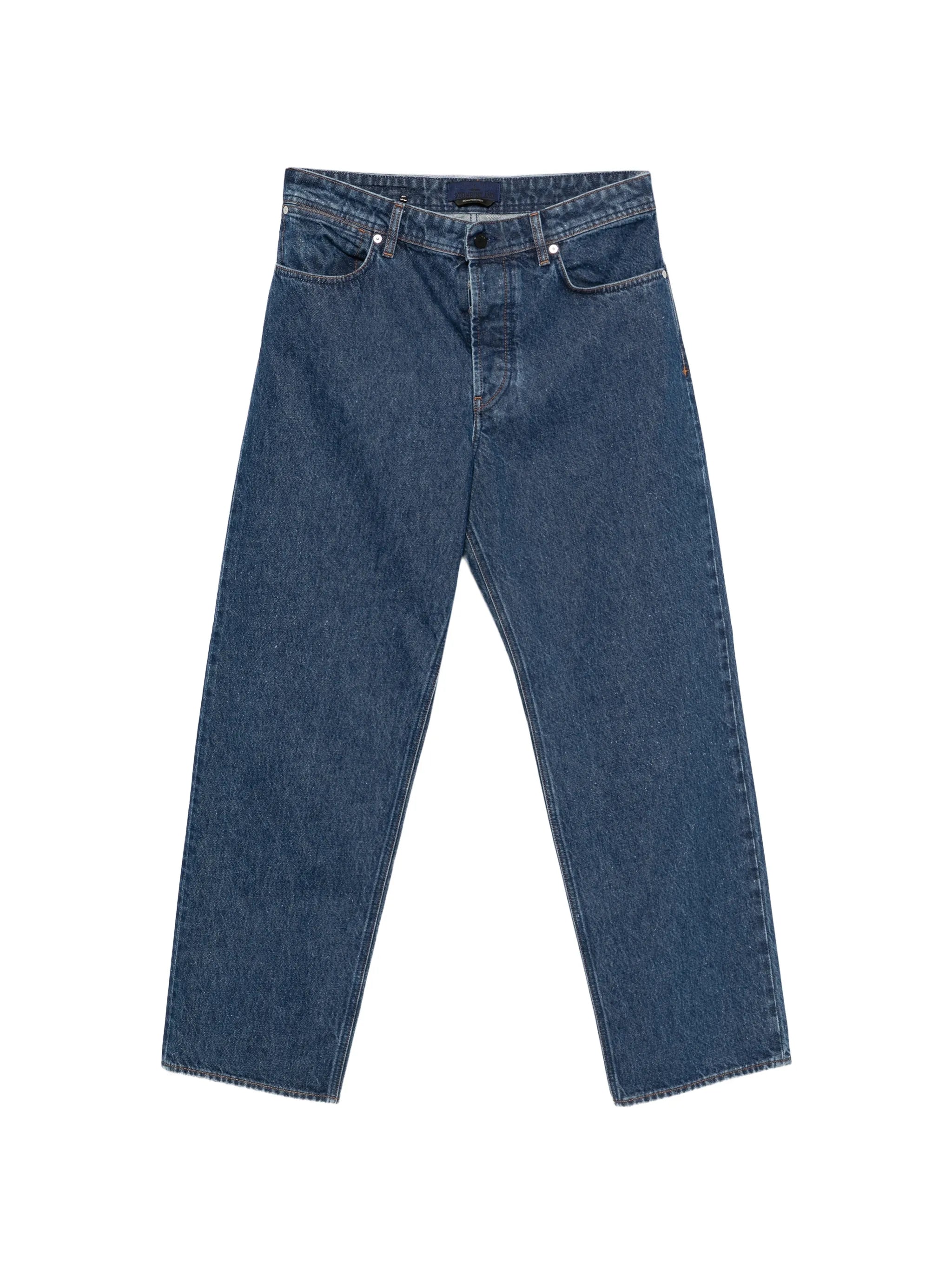 straight-leg jeans