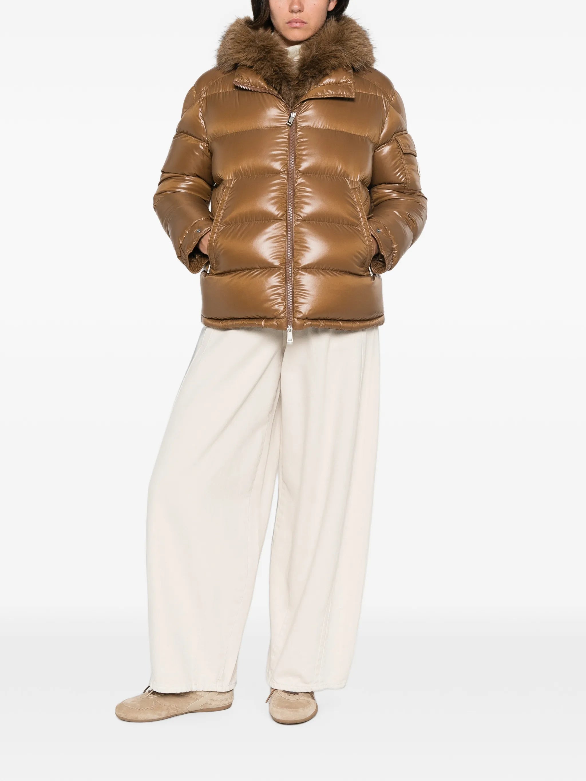 Hypolais short down jacket