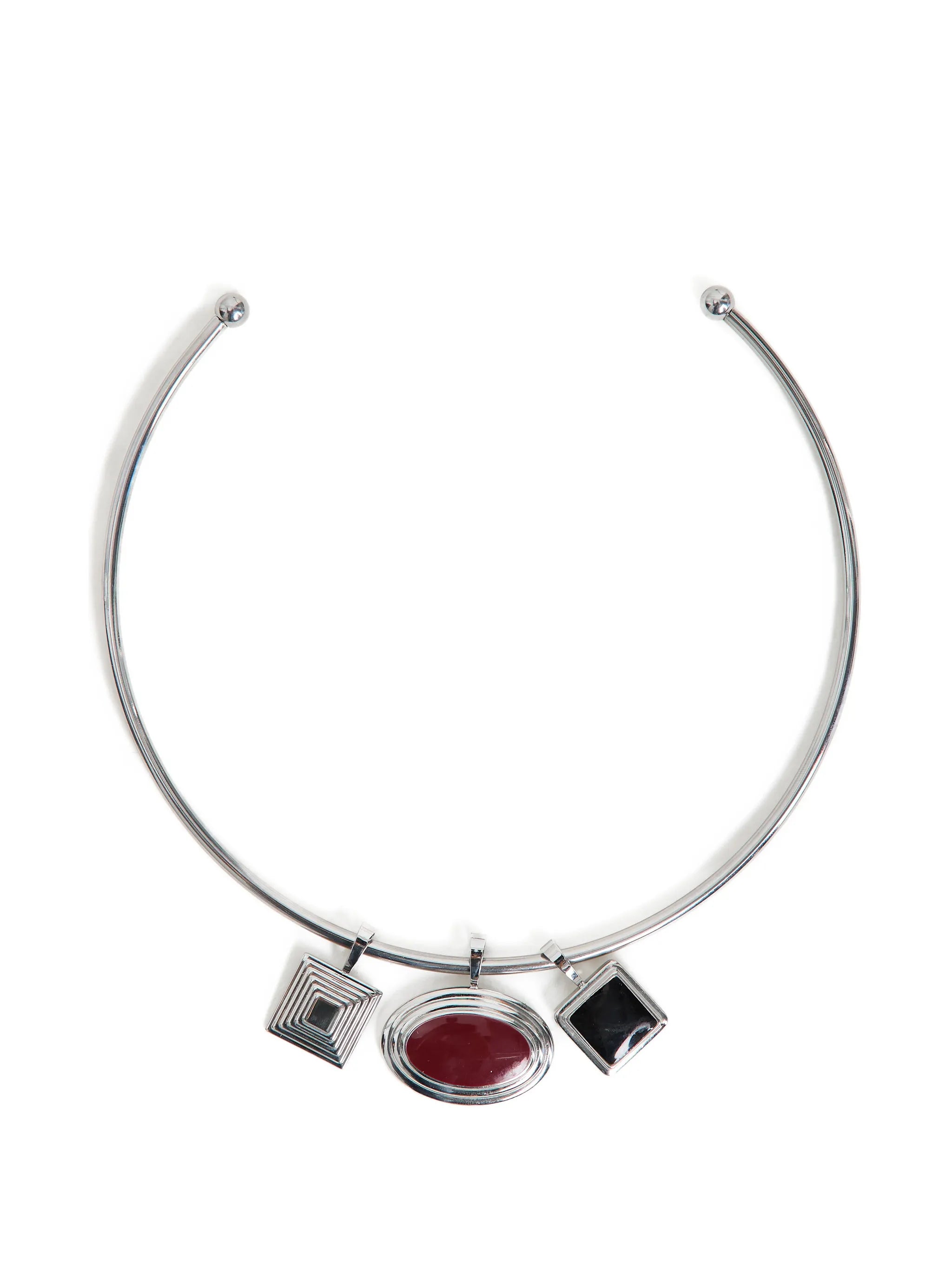 Solene choker and charm set
