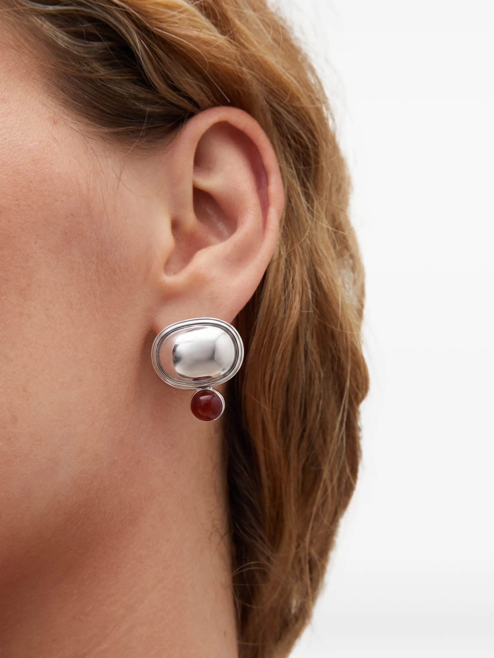 Calypso bead-detail drop earrings