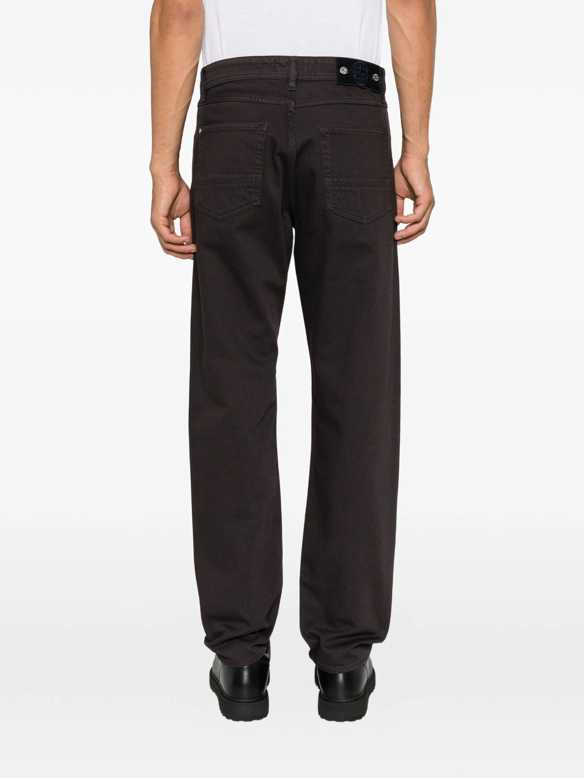 straight-leg jeans