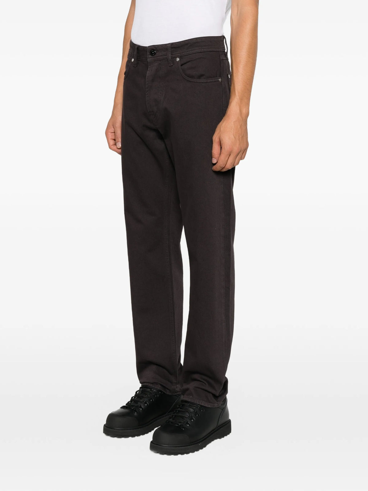 straight-leg jeans