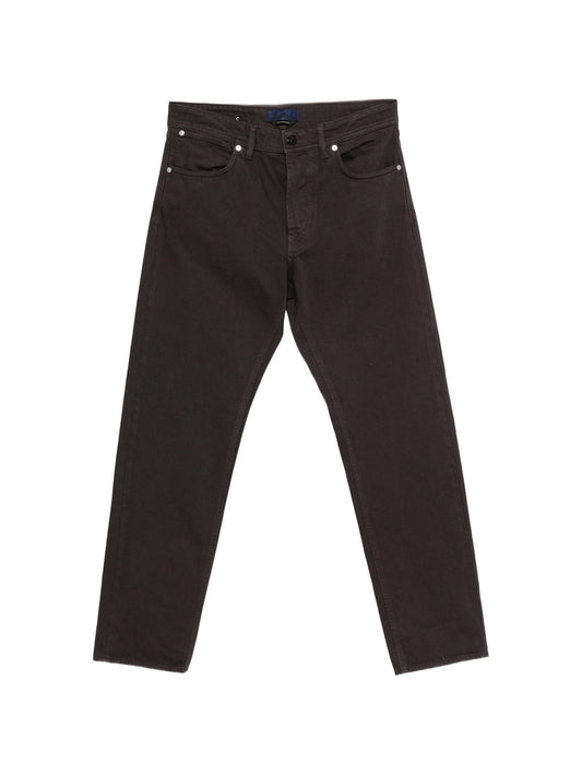 straight-leg jeans