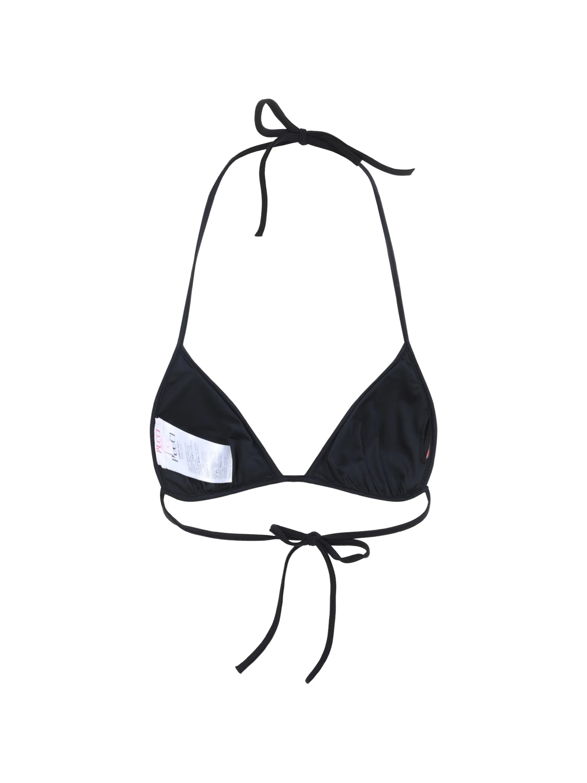 Iride-print triangle bikini