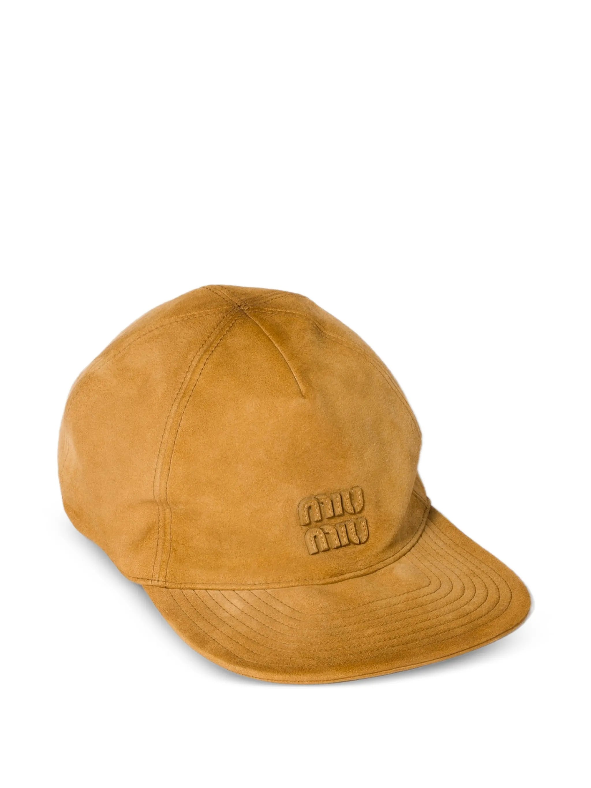 suede baseball cap