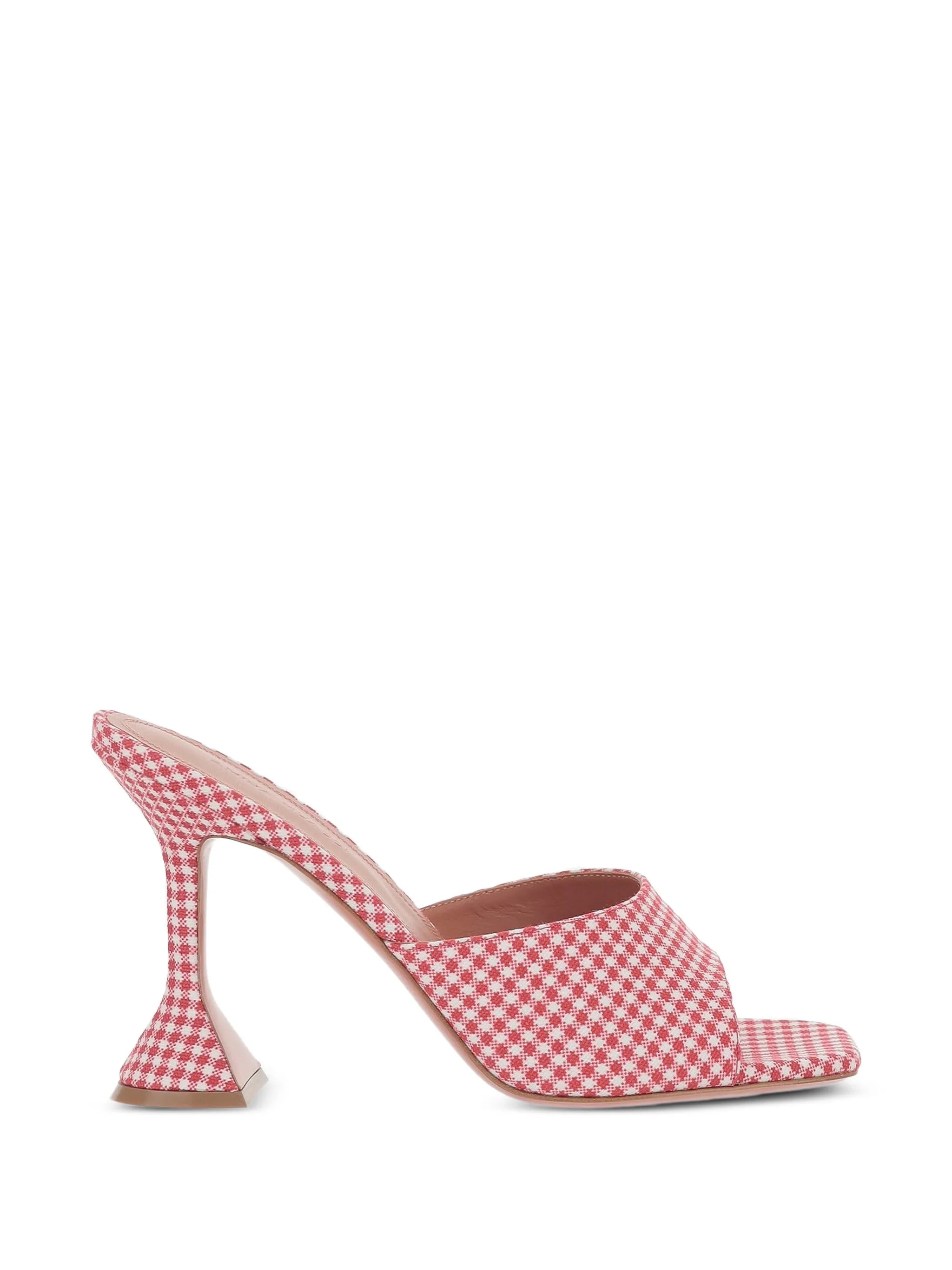 Lupita gingham sandals
