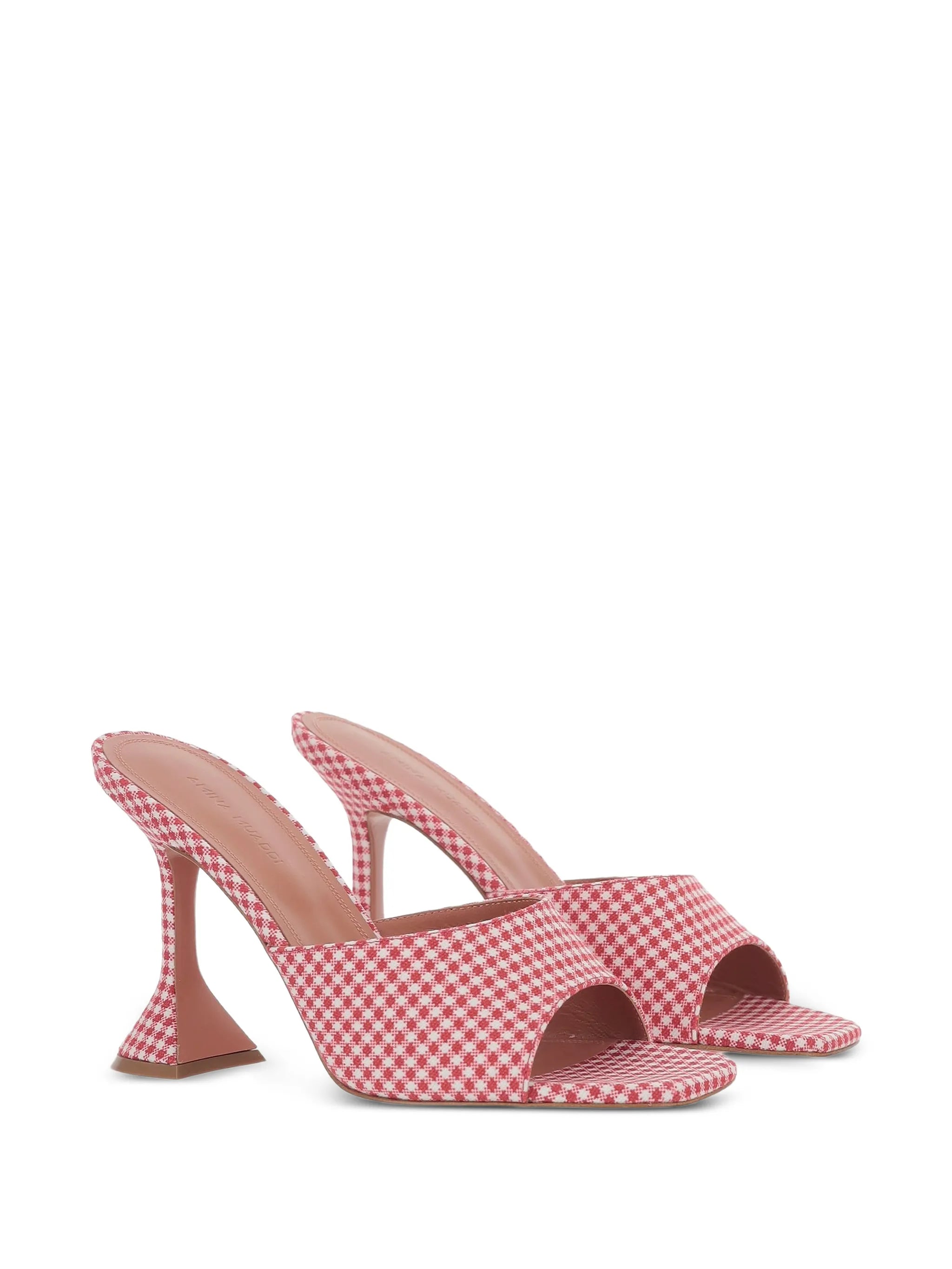 Lupita gingham sandals