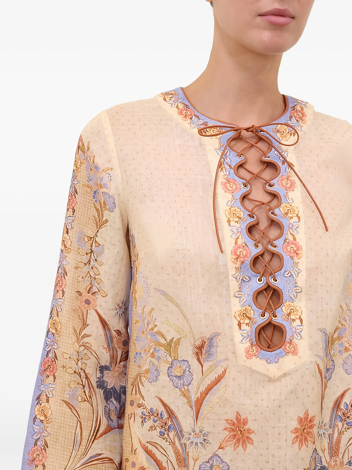 Indra tunic mini dress