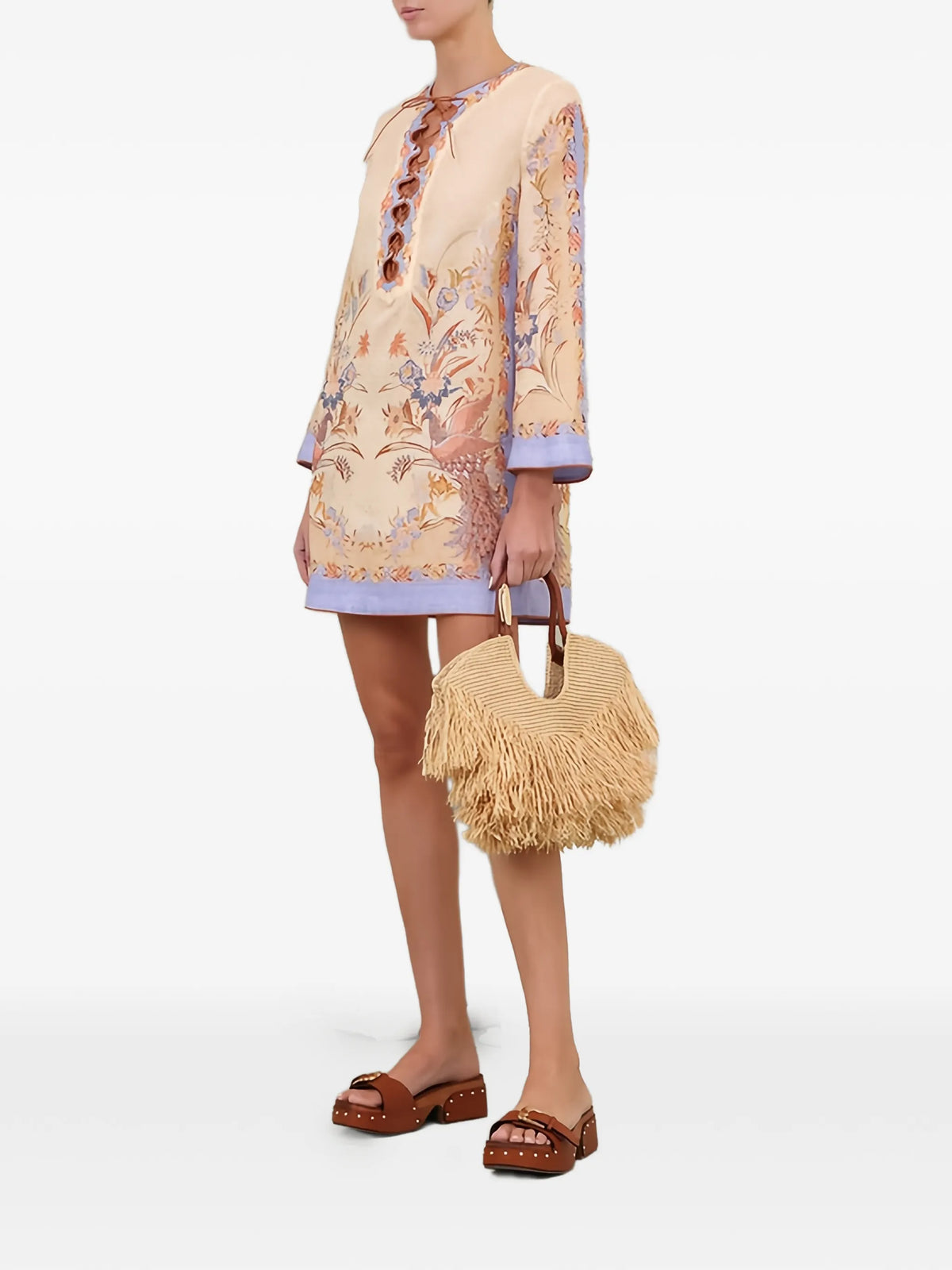 Indra tunic mini dress