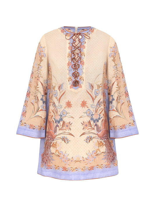 Indra tunic mini dress