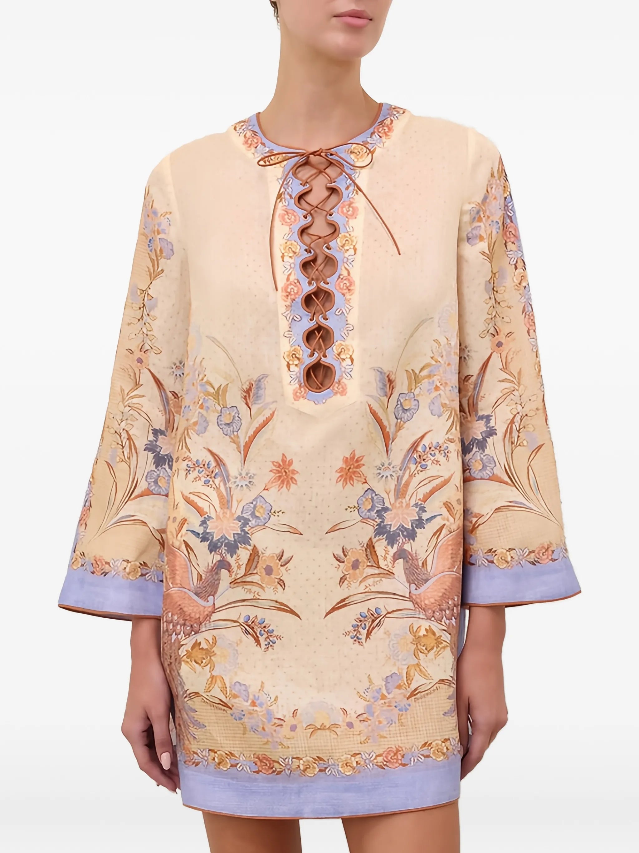 Indra tunic mini dress