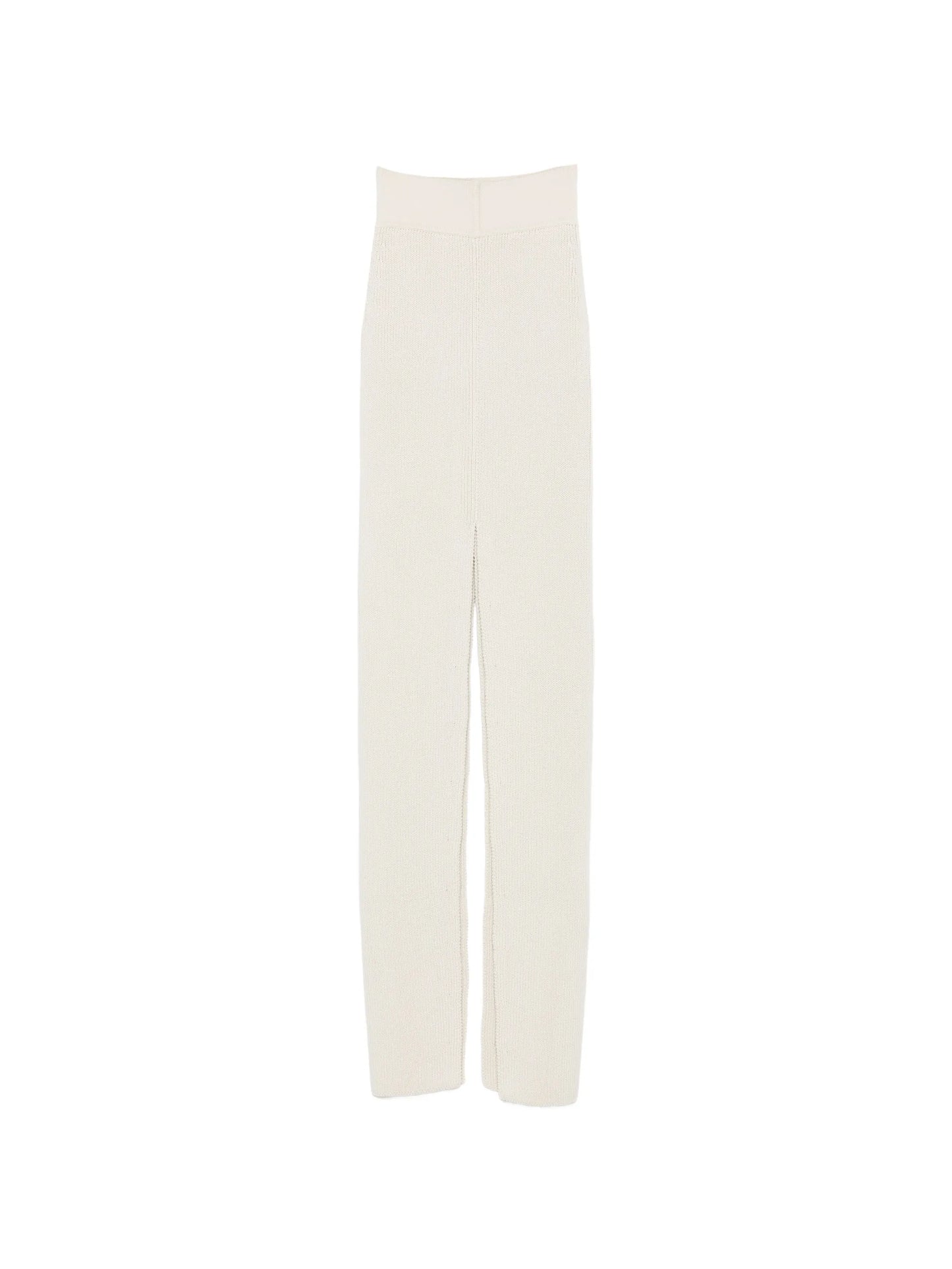 ribbed-knit maxi skirt