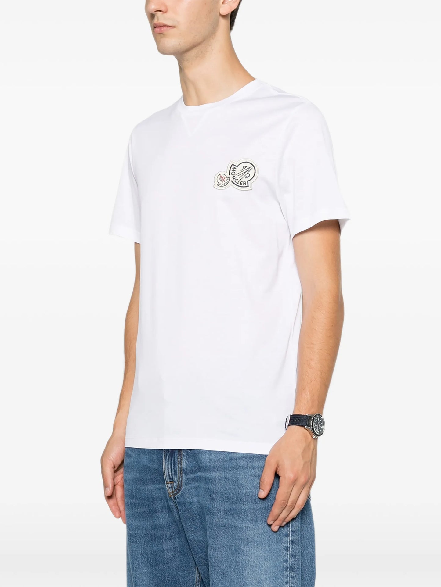 logo-patch T-shirt