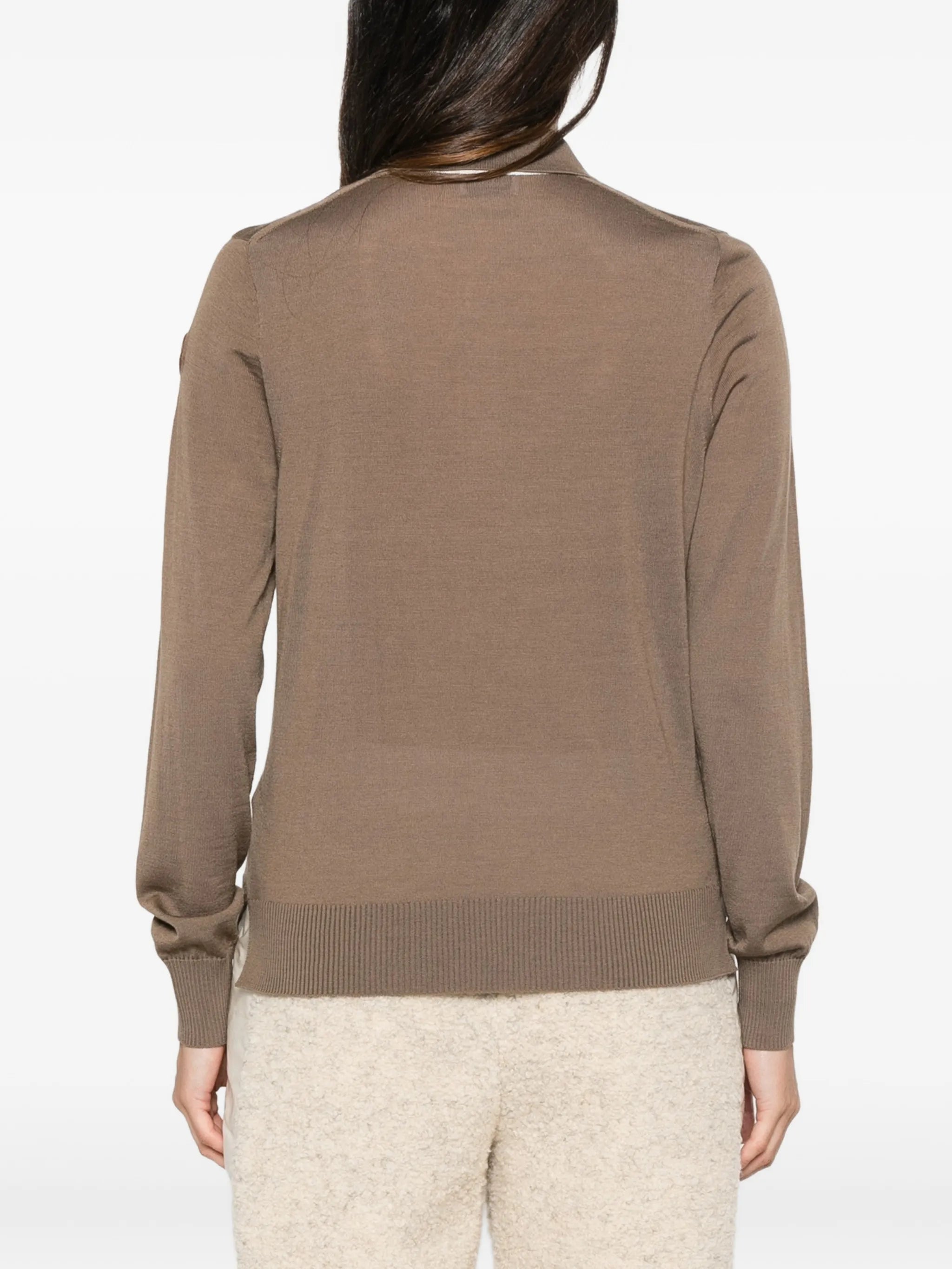 long-sleeve polo shirt
