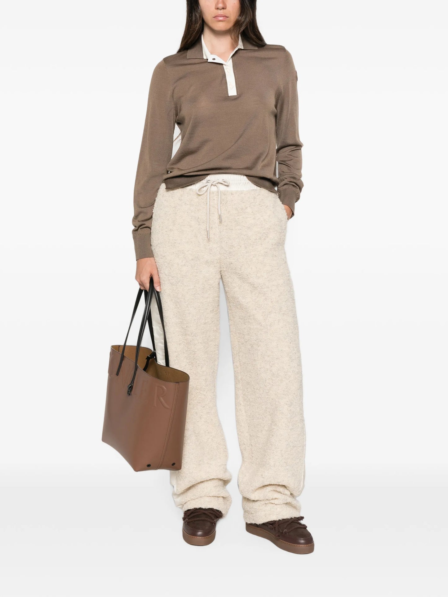 long-sleeve polo shirt