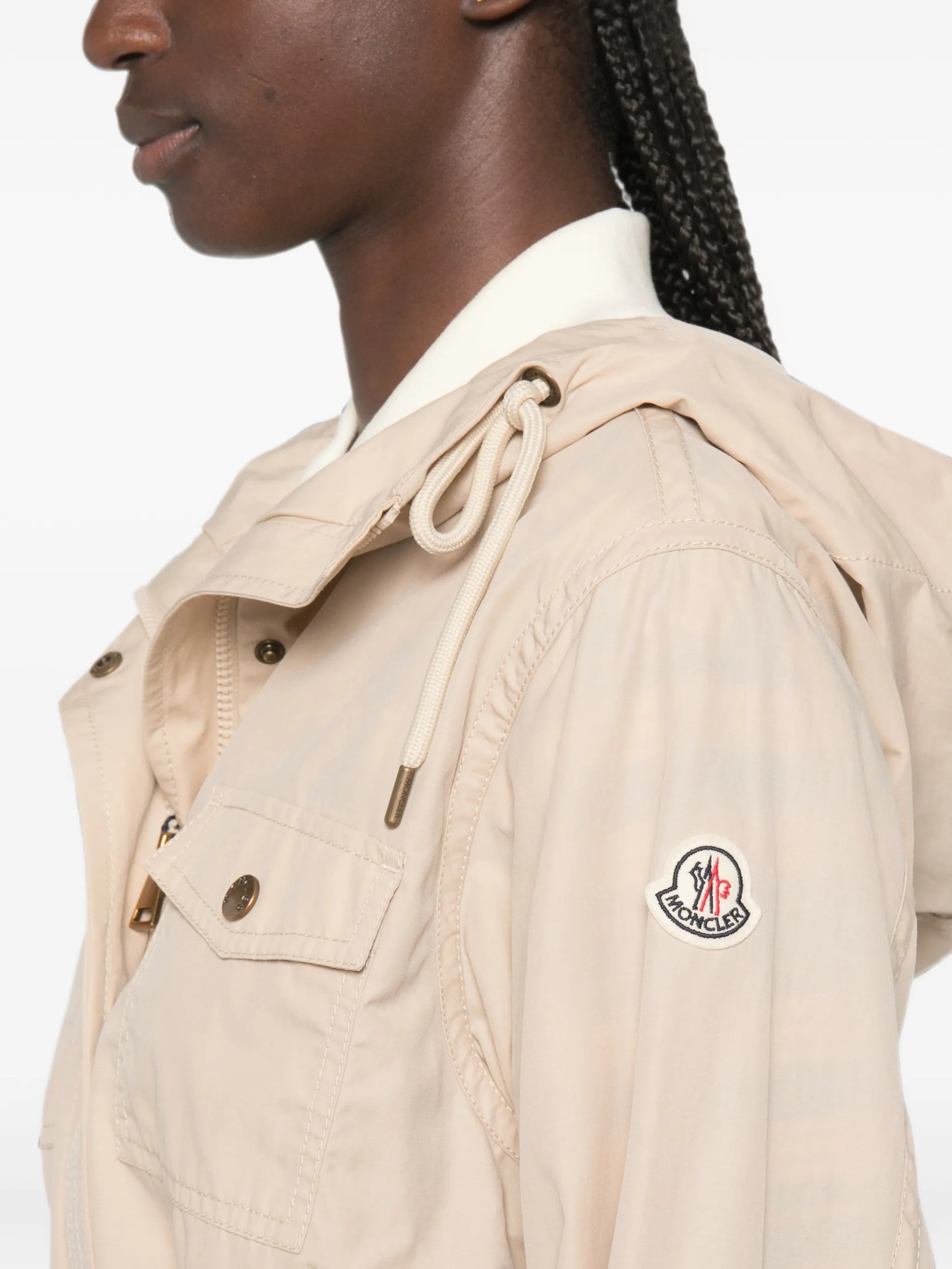Serin drawstring-waist jacket