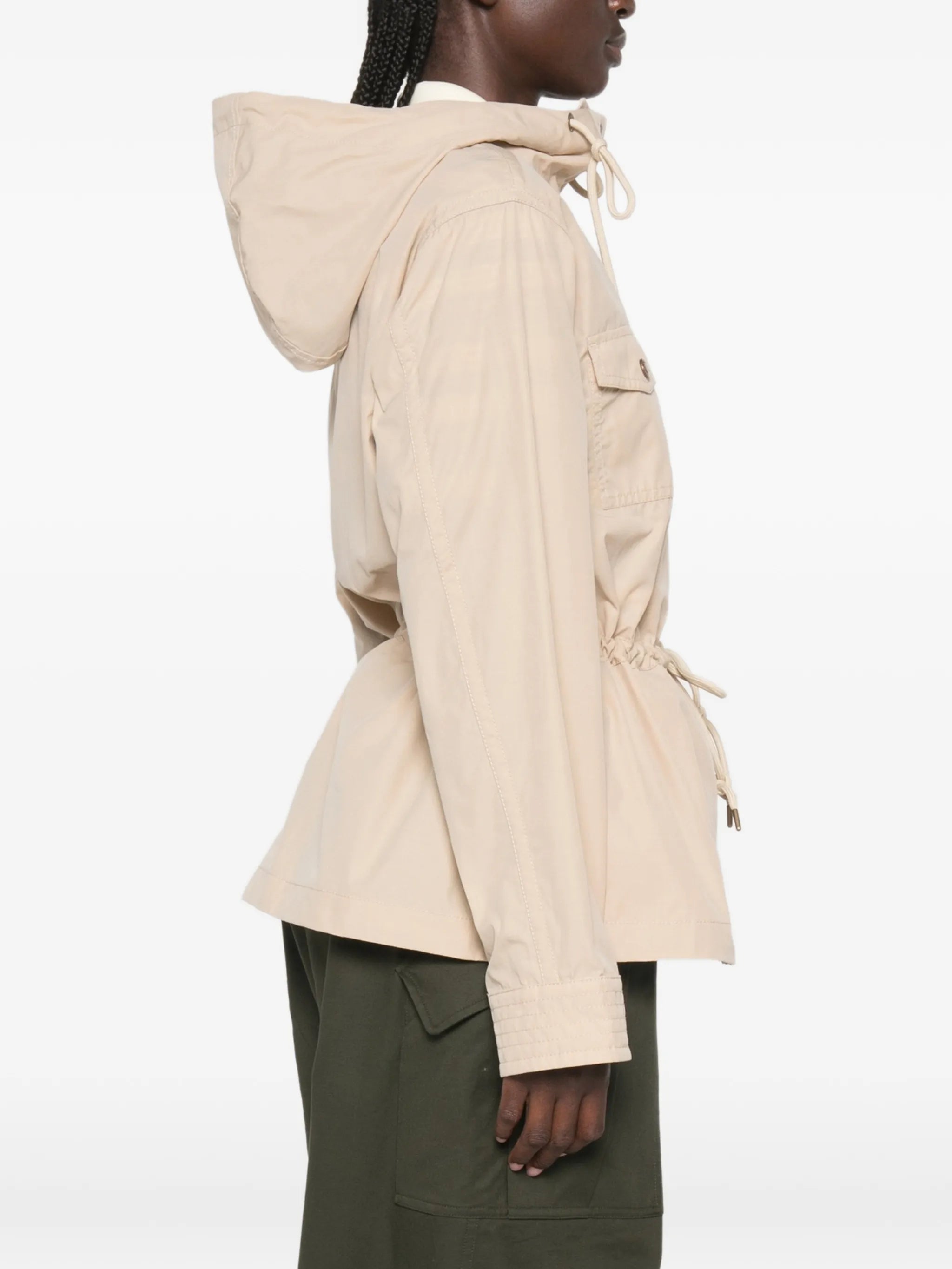 Serin drawstring-waist jacket