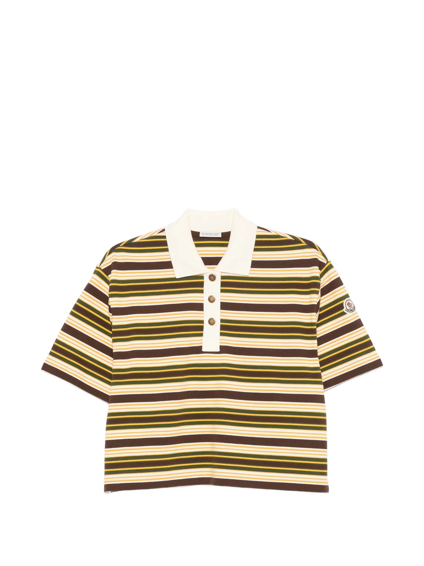 Manica Corta striped short-sleeve polo shirt