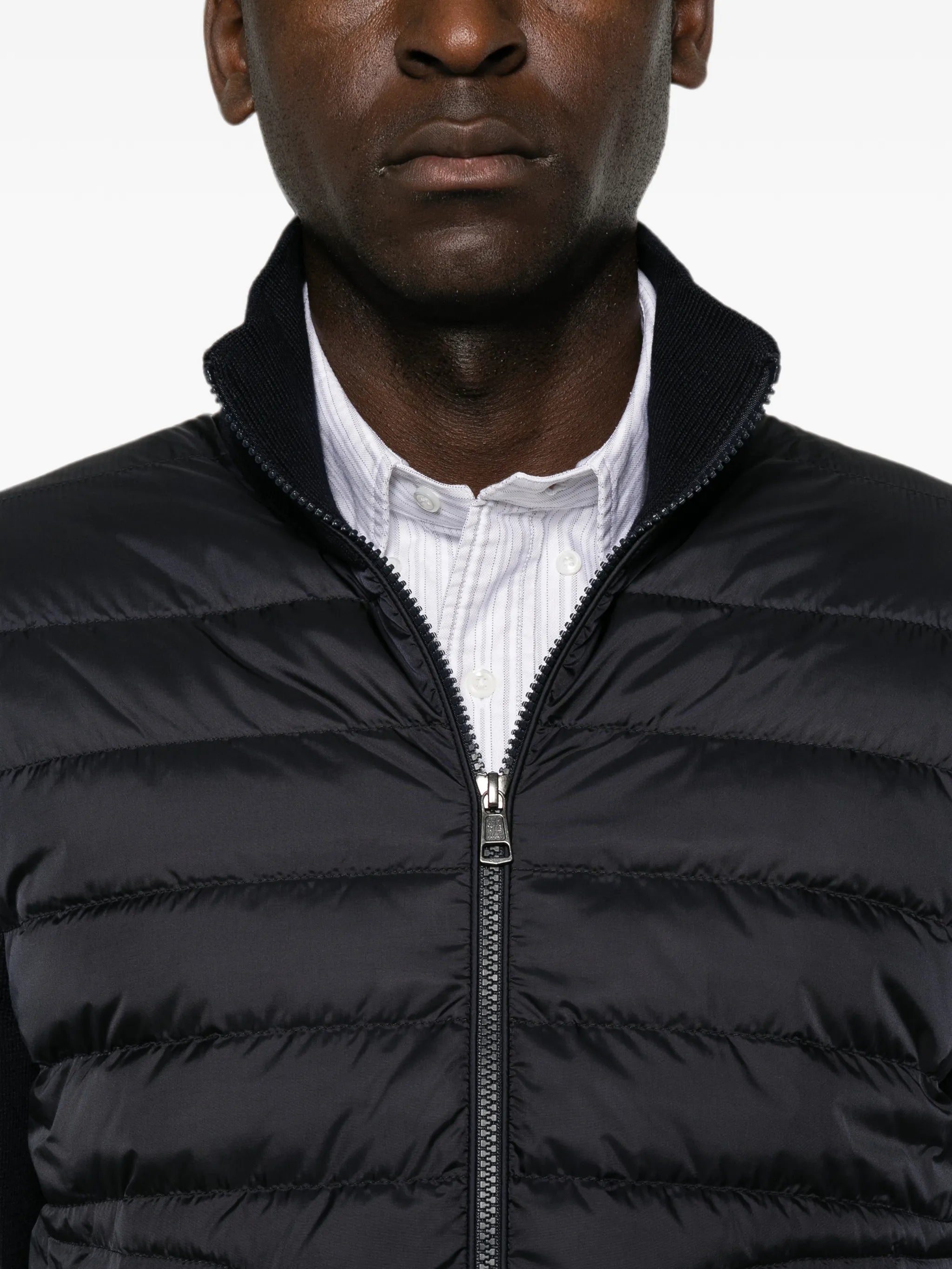 padded panelled jacket