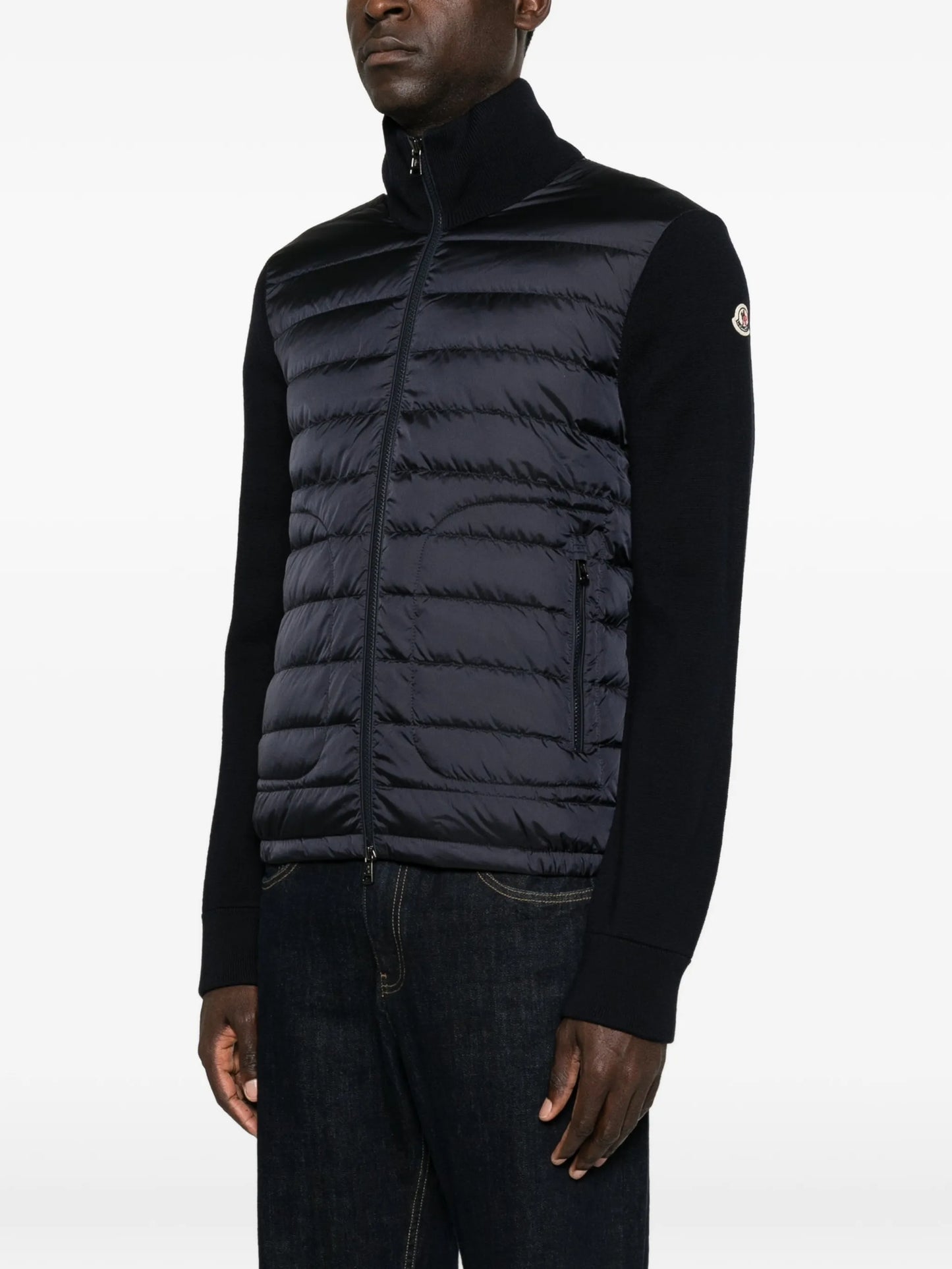 padded panelled jacket