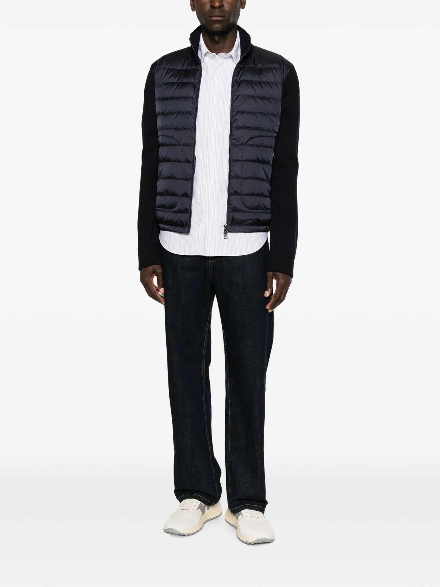 padded panelled jacket