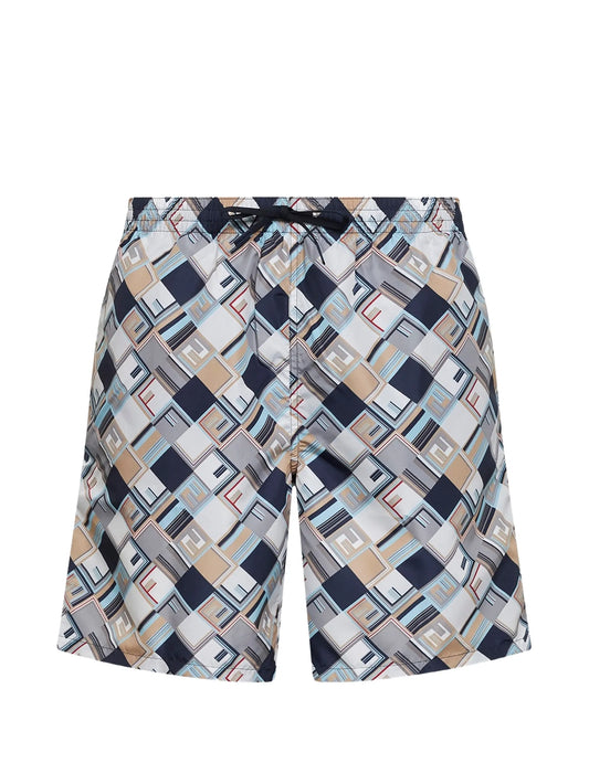 FF Check swim shorts
