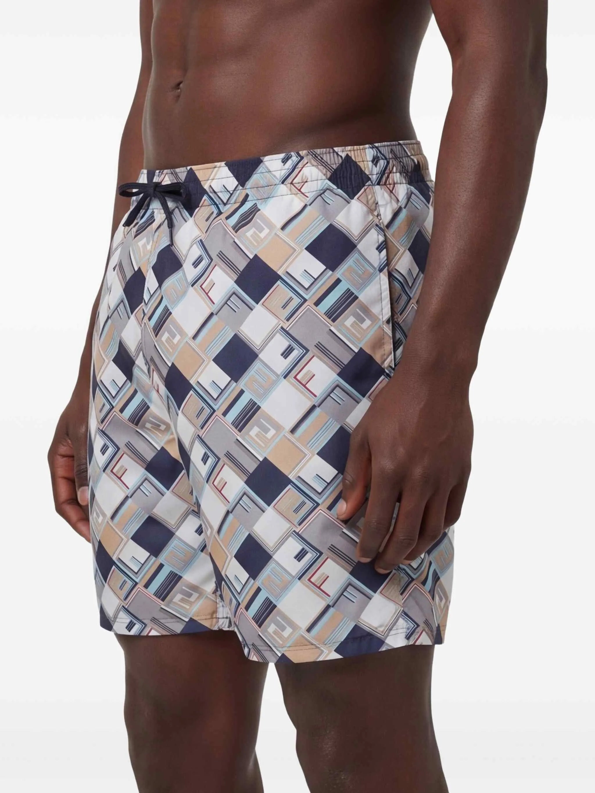 FF Check swim shorts