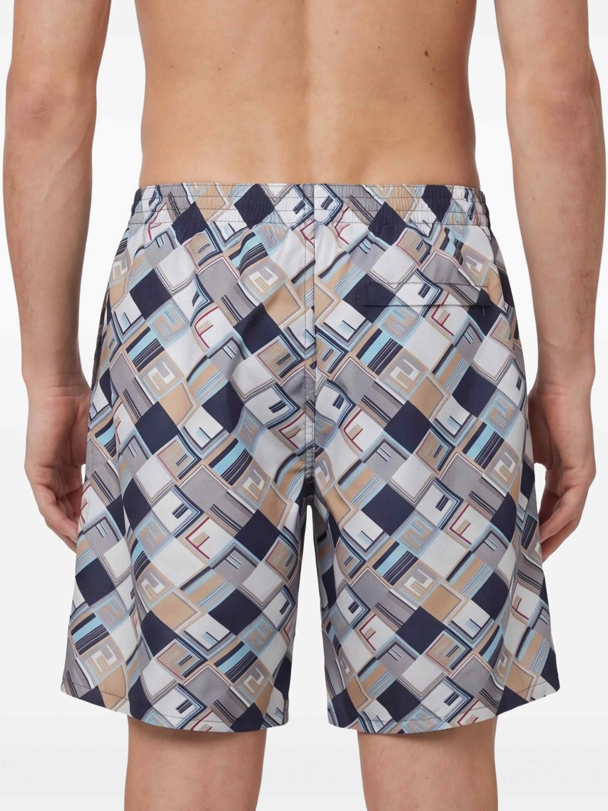 FF Check swim shorts