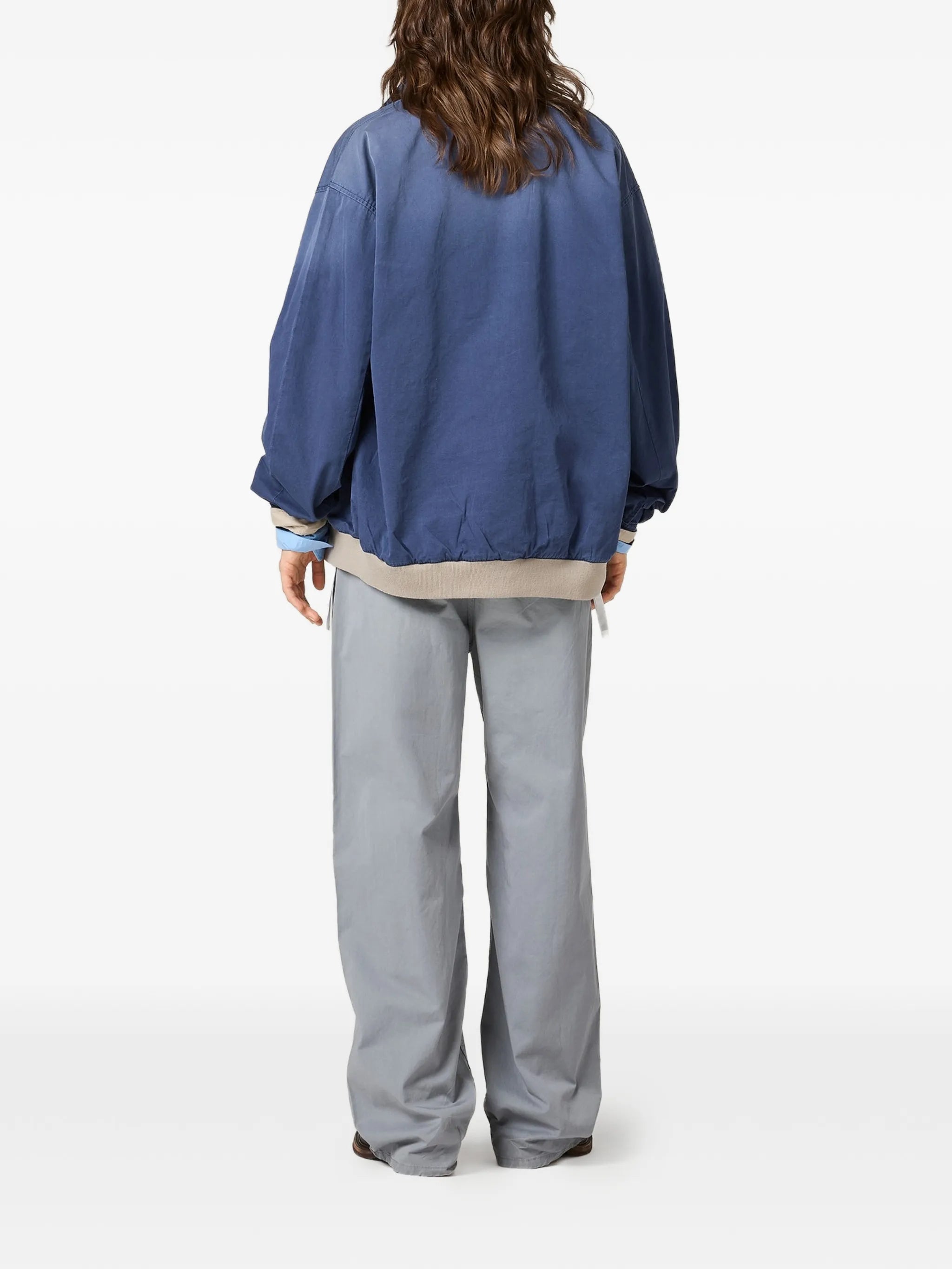 garment-dyed twill pants