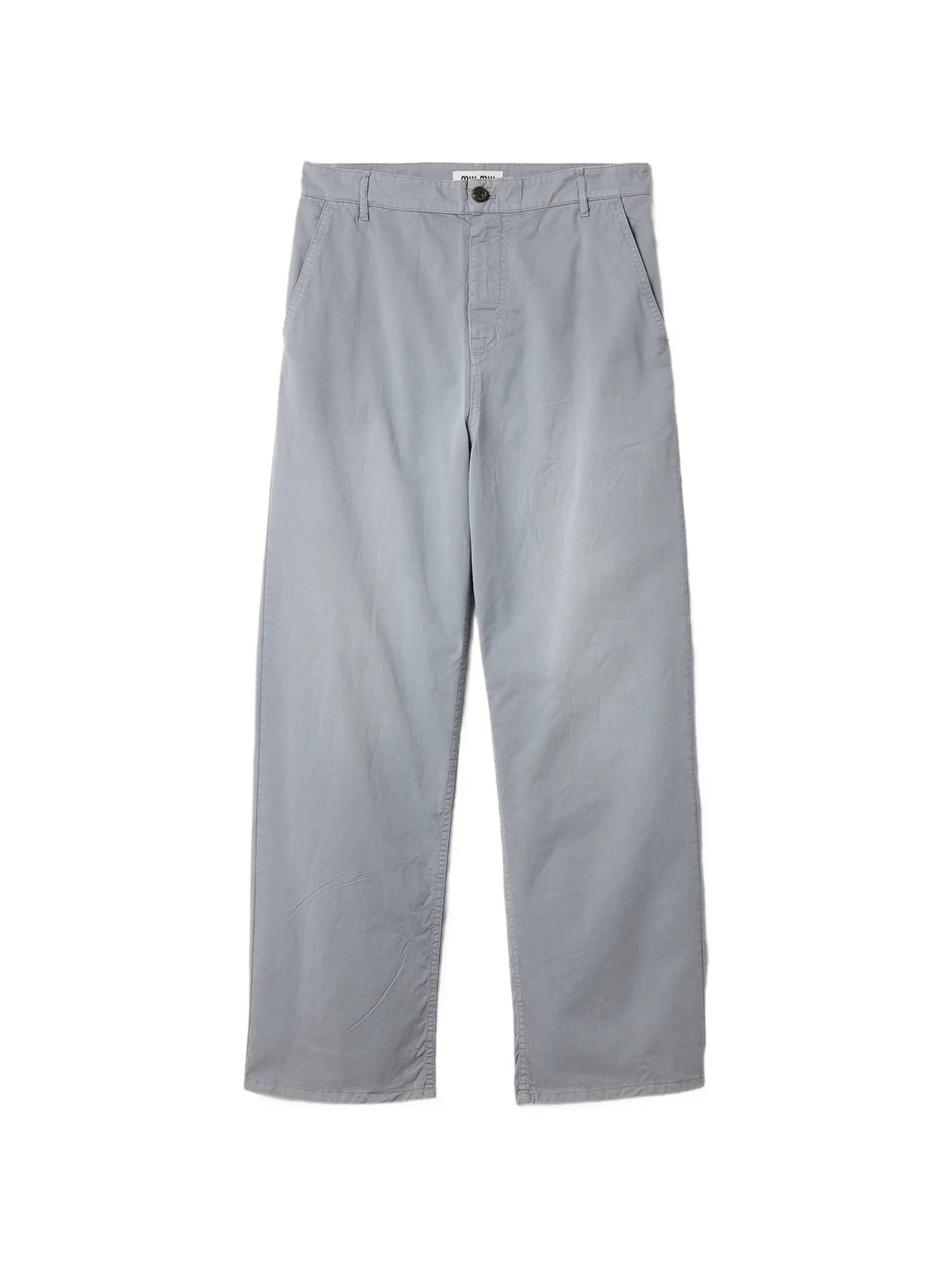 garment-dyed twill pants