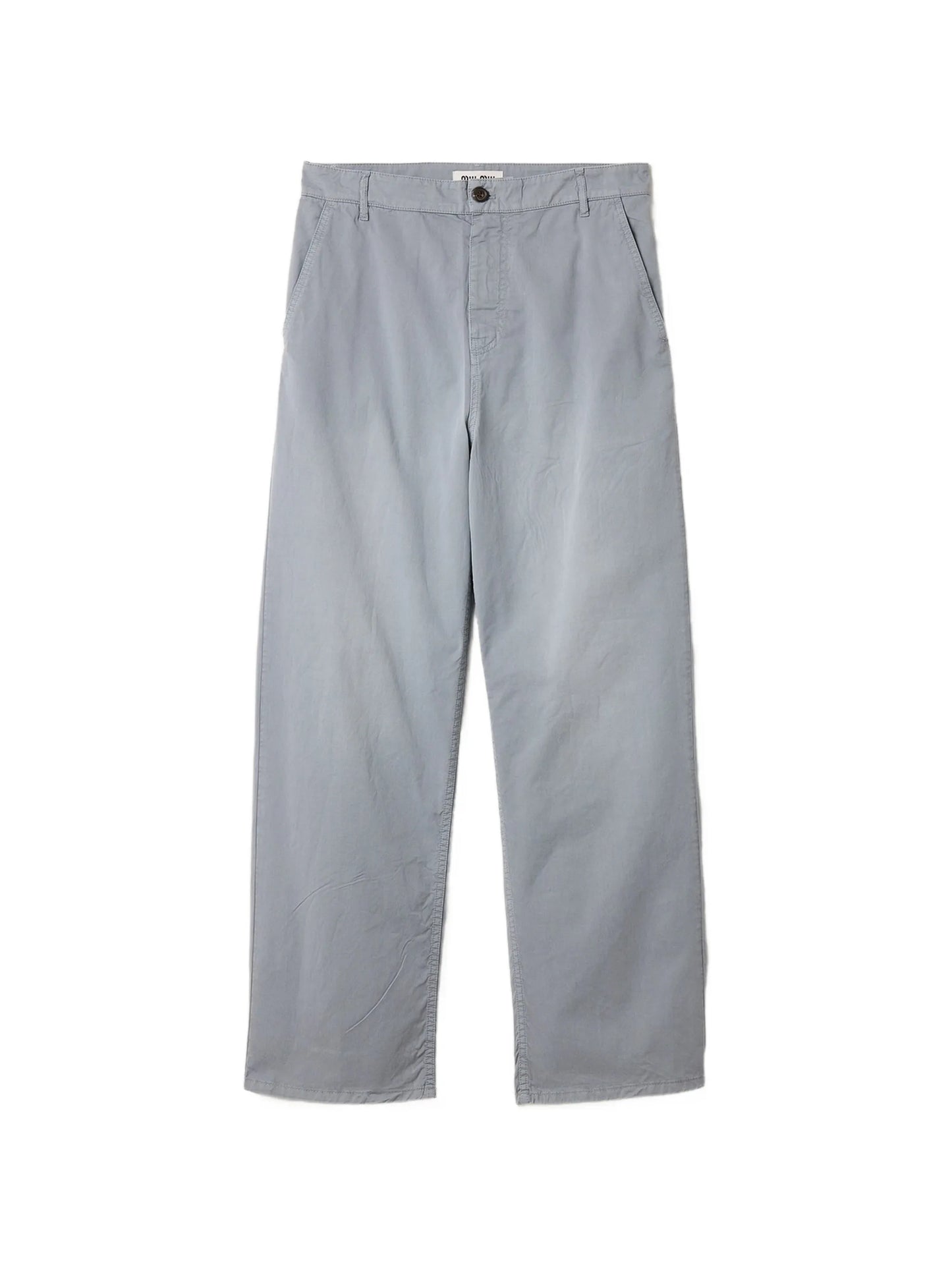 garment-dyed twill pants