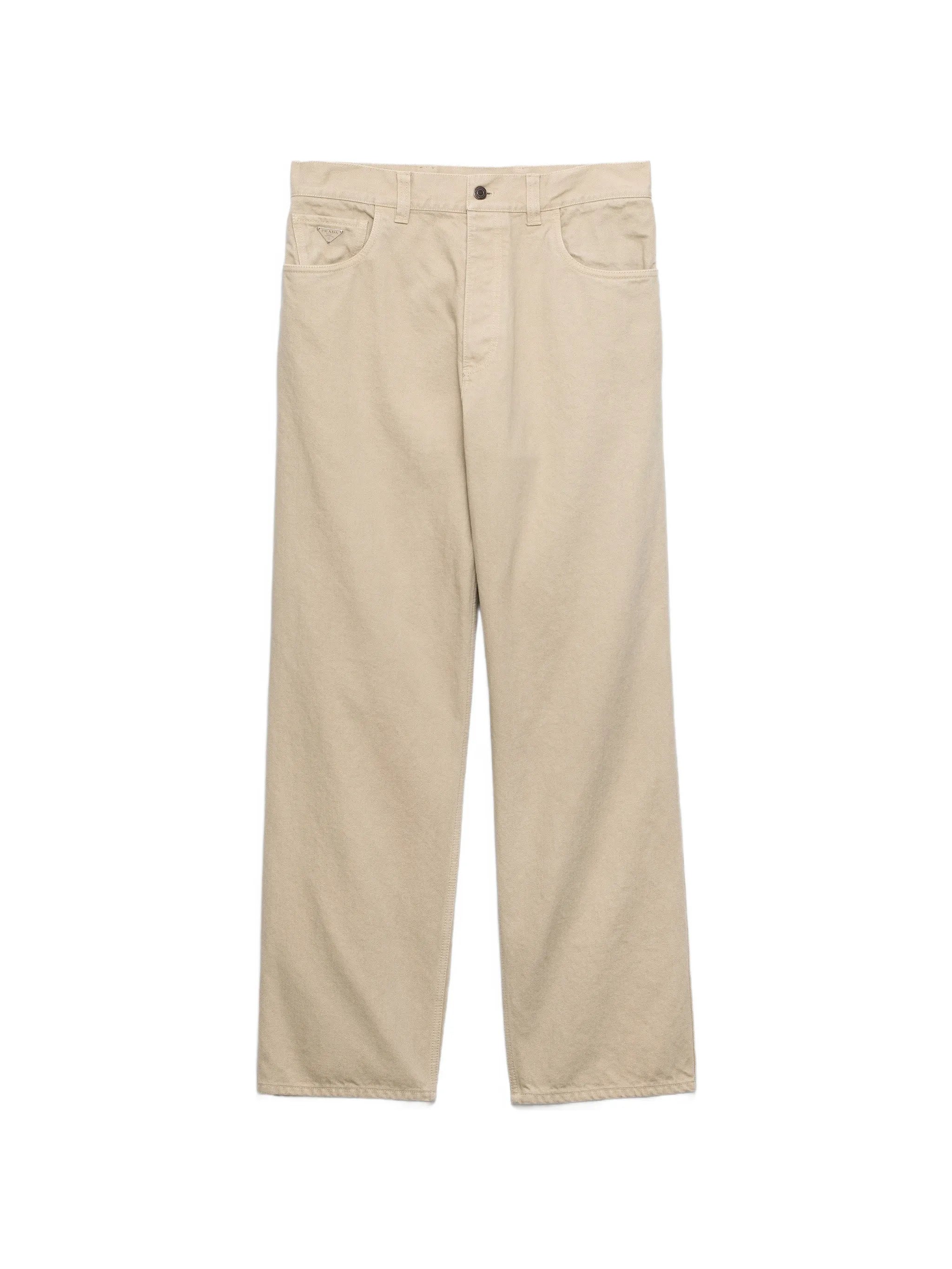 logo-plaque straight-leg jeans