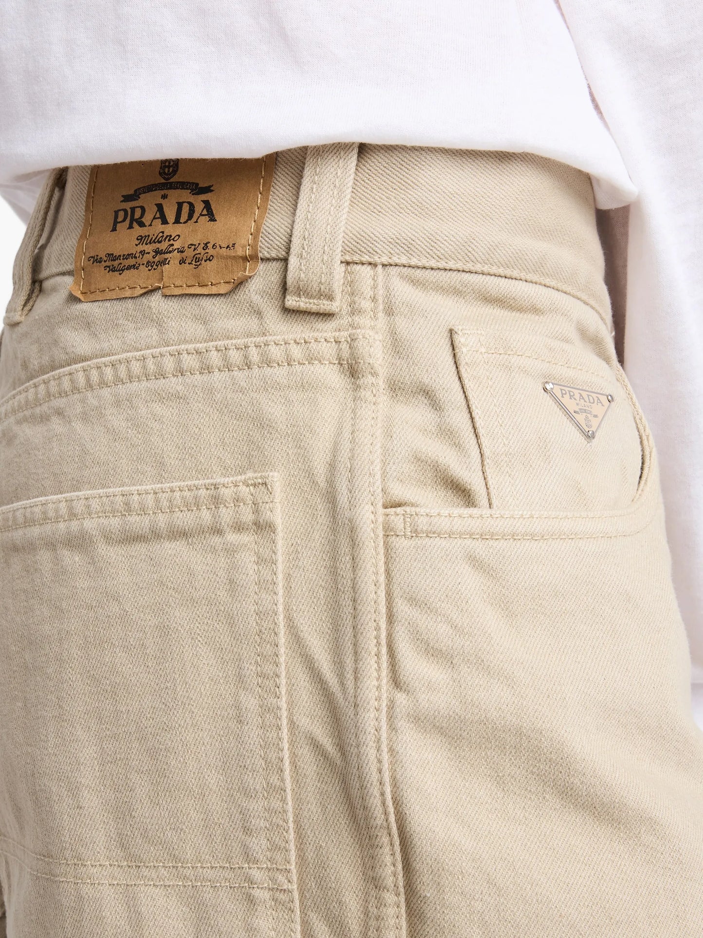 logo-plaque straight-leg jeans