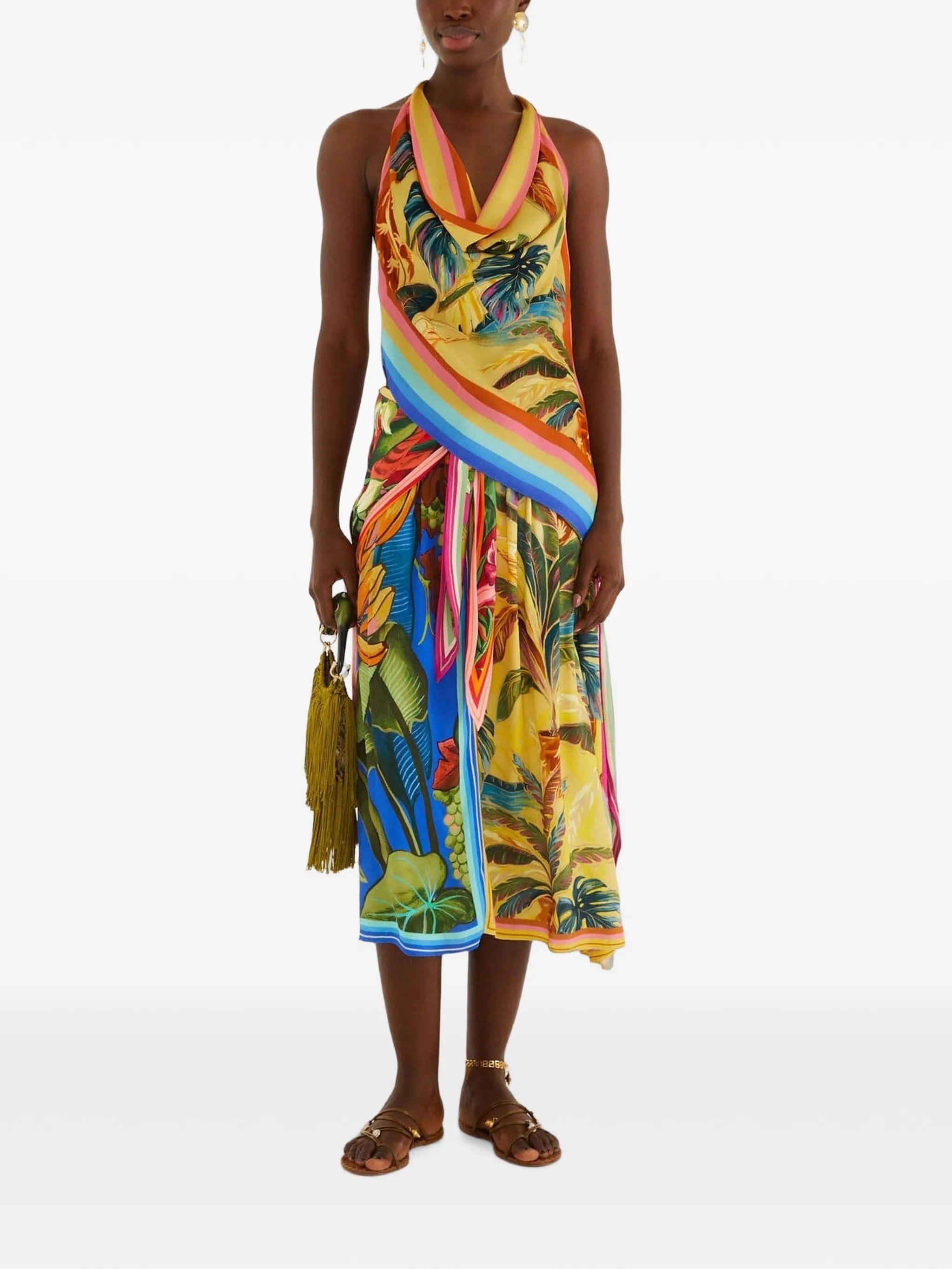 summer scarf lenzing™ ecovero™ viscose blouse