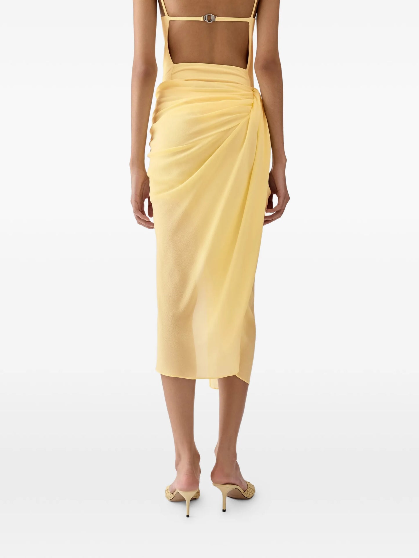 The paréo asymmetric sarong skirt