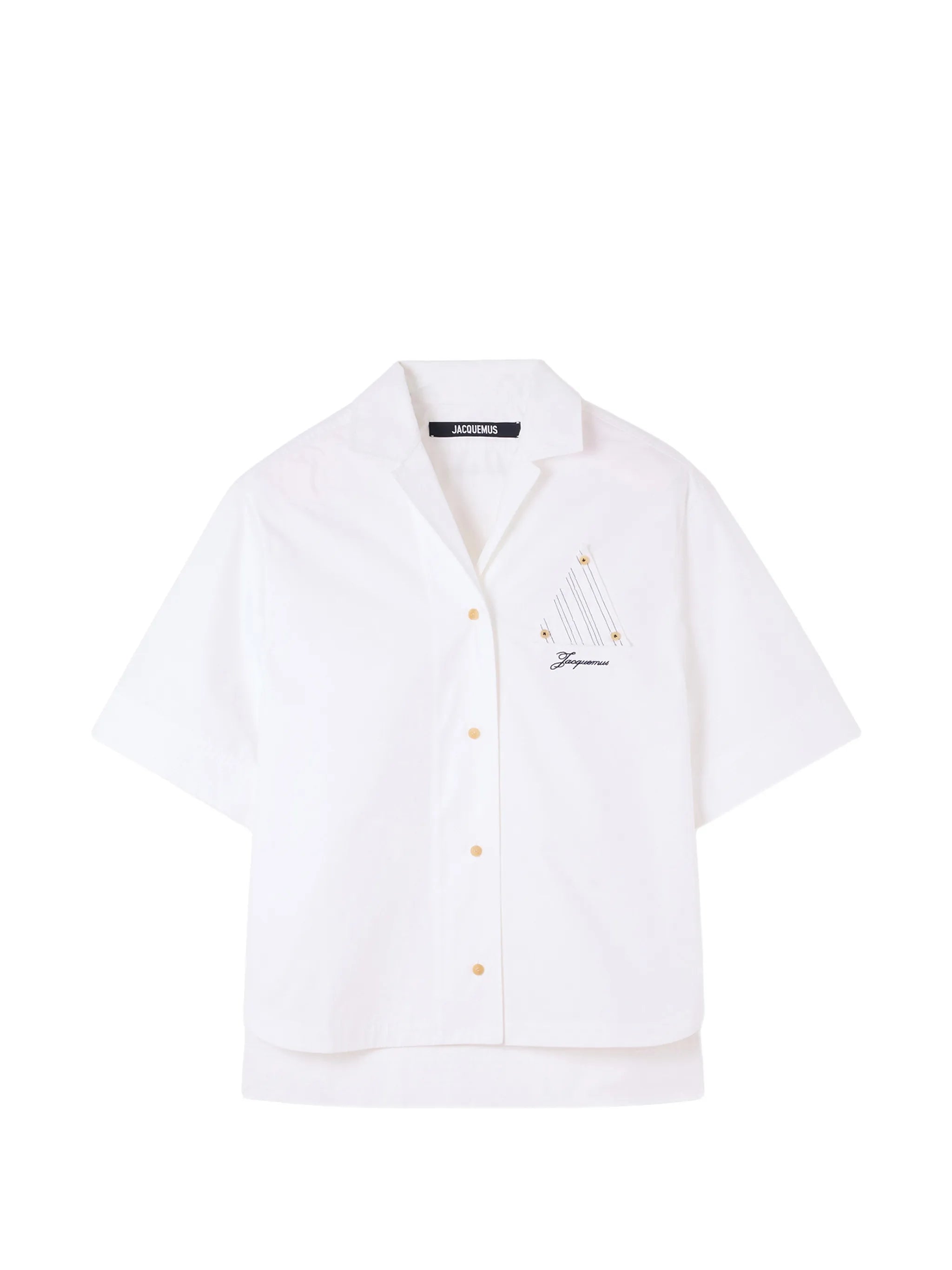 The Martin patch-detail short-sleeved shirt