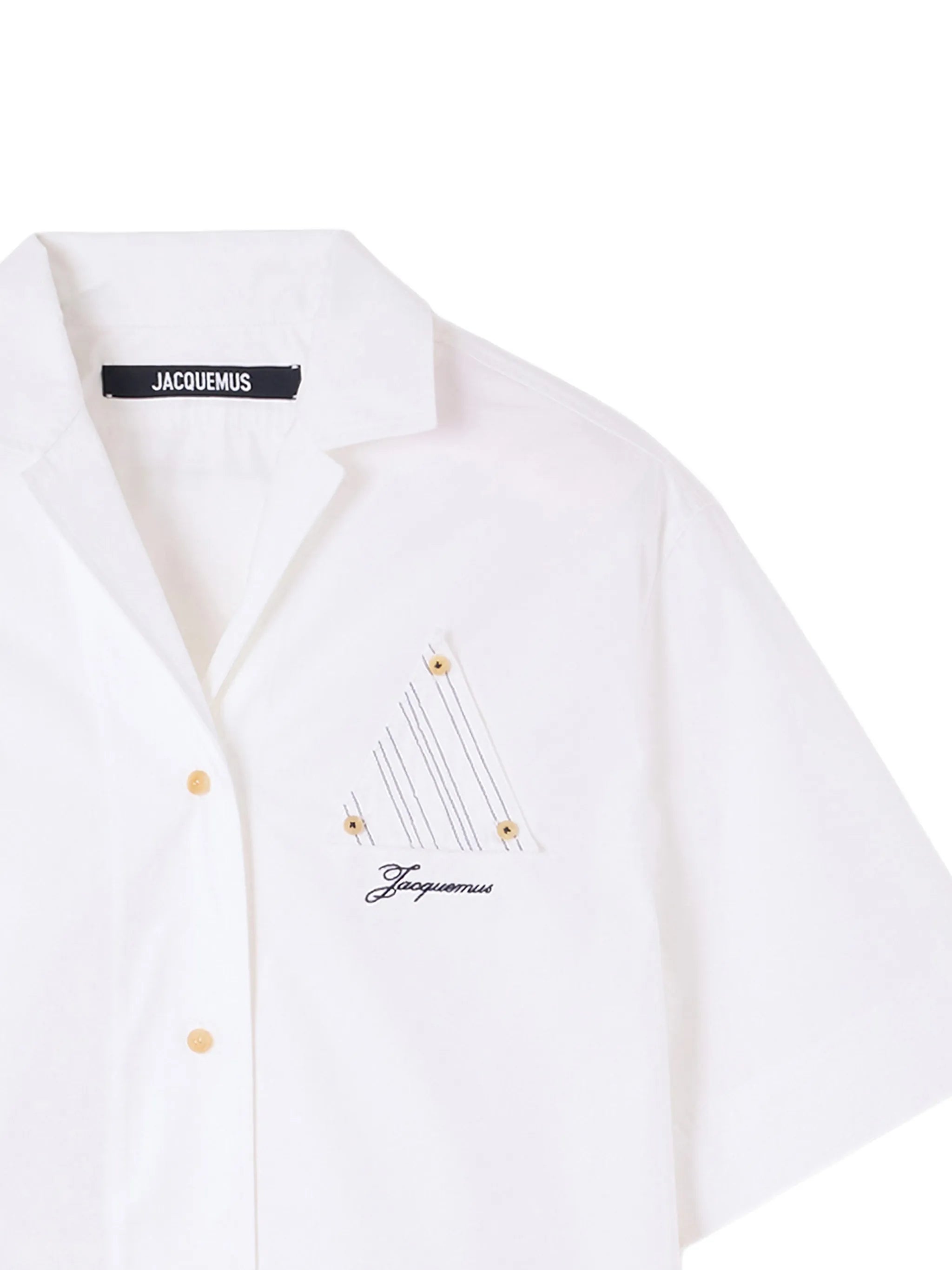 The Martin patch-detail short-sleeved shirt