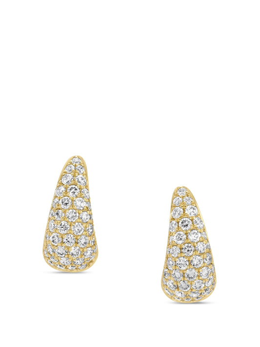 baby Claw diamond earrings