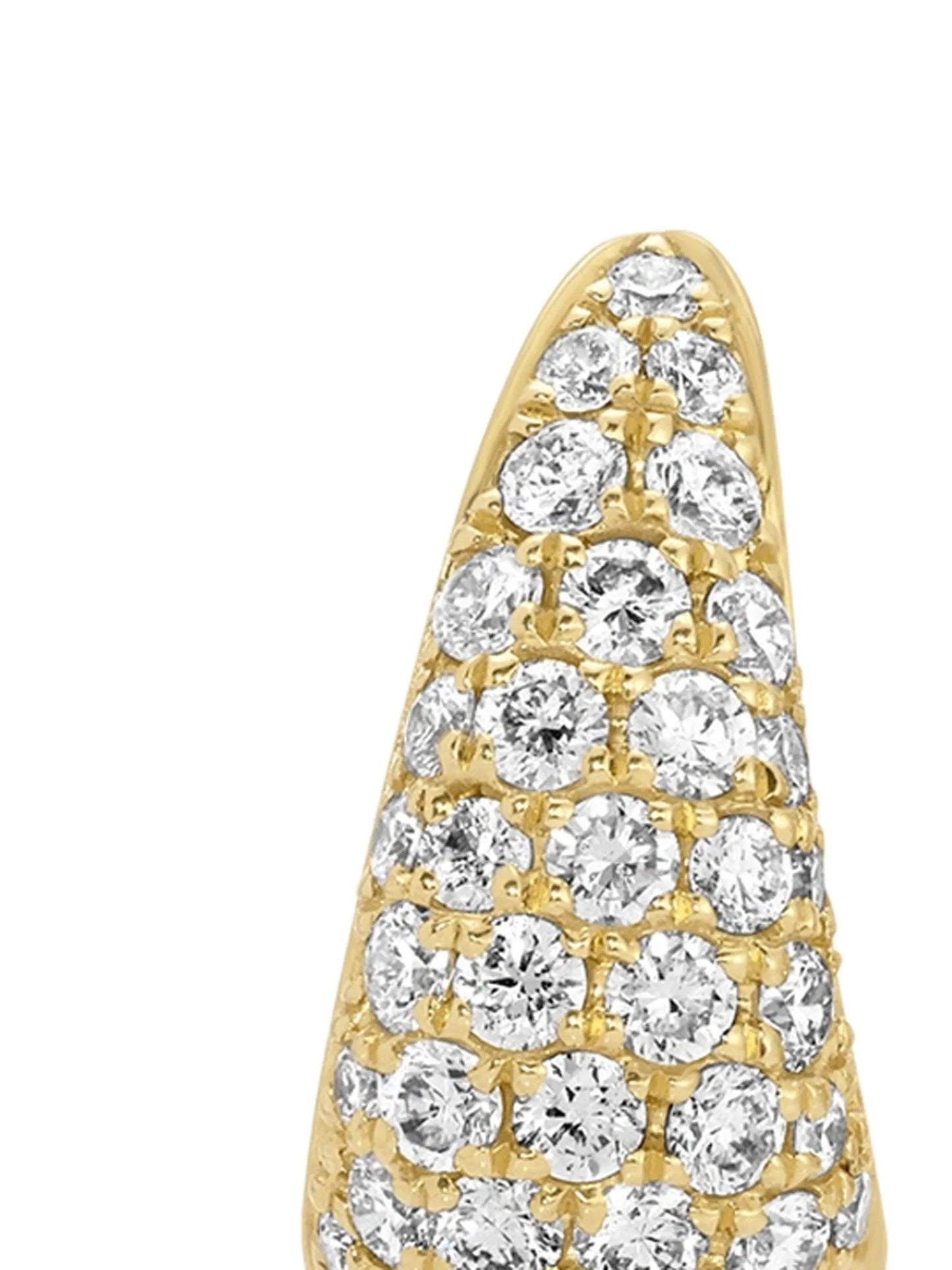 baby Claw diamond earrings