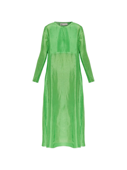 long linen caftan